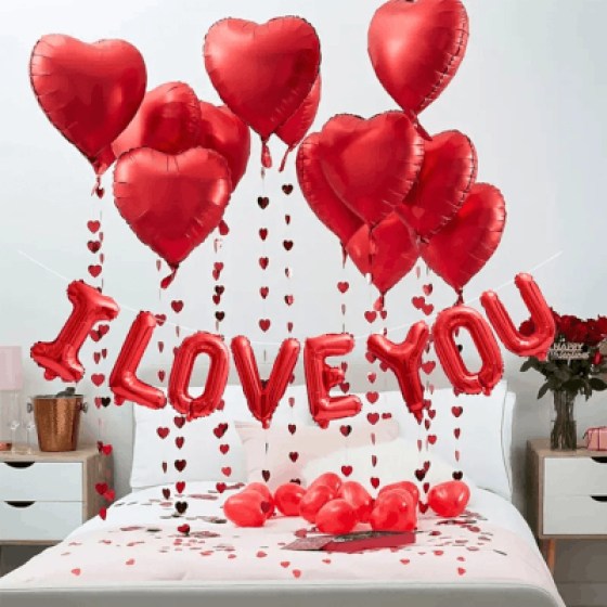 I love you baloni -set