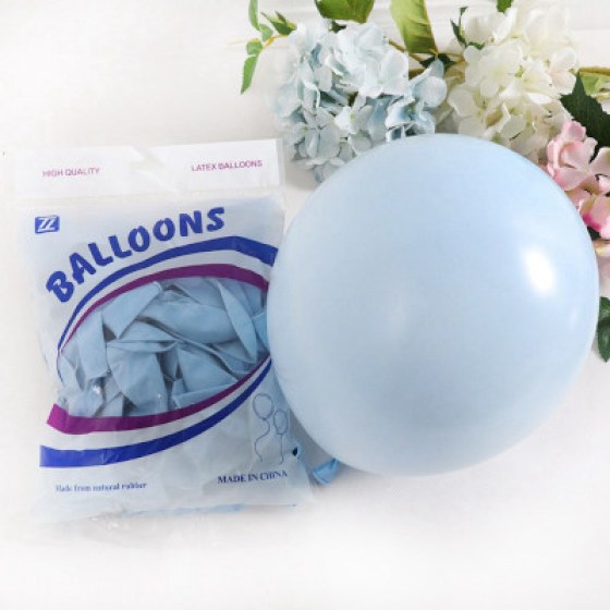Latex baloni pastelni plavi