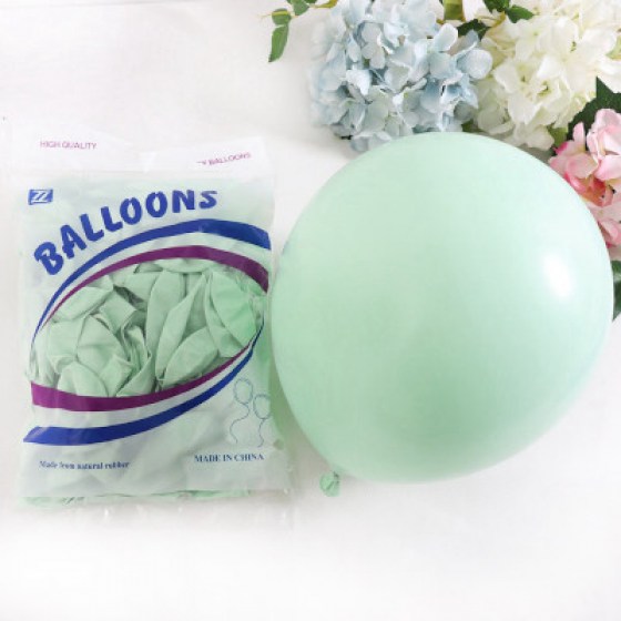 Latex baloni pastelni zeleni