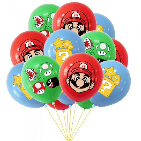 Latex baloni Super Mario 15/1