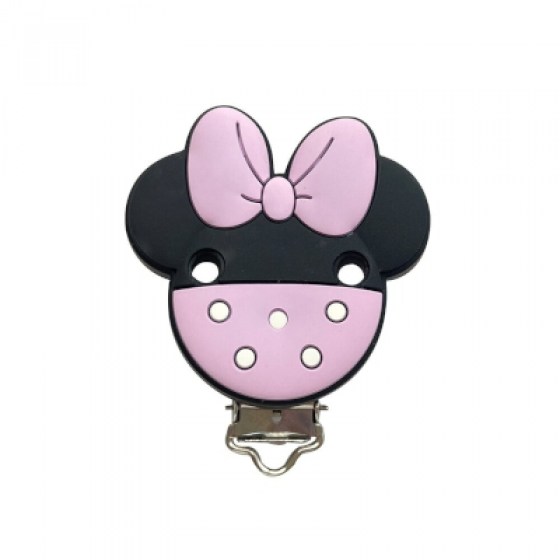 Kopča minnie - ljubičasta
