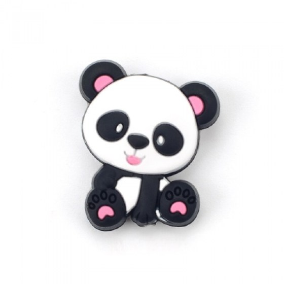 Silikonska panda - roza